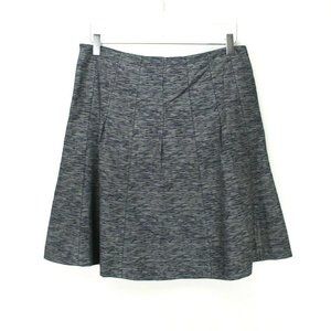 Club Monaco Skirt Size 6 Gray Purple Heathered Classic Work A-Line‎ Fit Flare